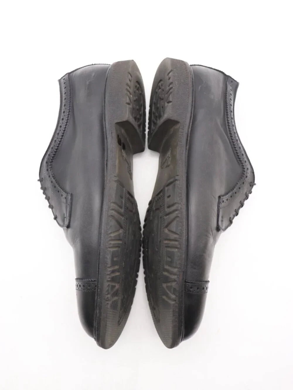 Allen Edmonds Hector Men's Size 13 D Black Leather Cap Toe Oxford Shoe